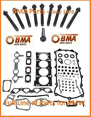 BMW E30 E36 318i 318iC 318is M42 Head Gasket Set W/head Bolts - OEM Reinz   • $129.50