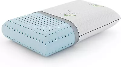 King Size Gel Memory Foam Pillow: Ventilated Orthopedic Cooling Design With Wa • $44.99