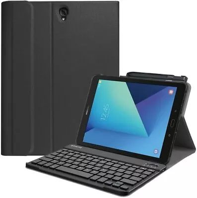 Keyboard Case For Samsung Galaxy Tab S3 9.7 Inch Slimshell Stand S Pen Holder • $17.49