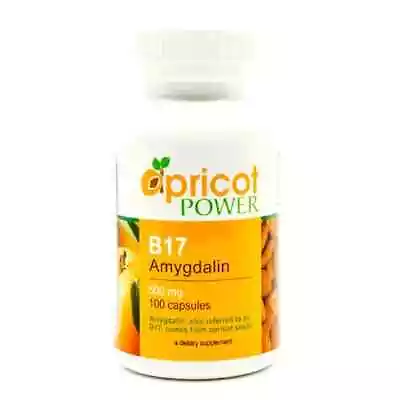 Apricot Power B17 Amygdalin 500mg Vitamin B-17 Capsules • $94.99