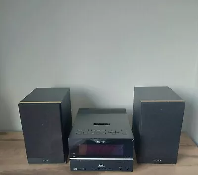 Sony CMT-BX70DBi Micro Bookshelf Stereo System CD Player With DAB Working • £40