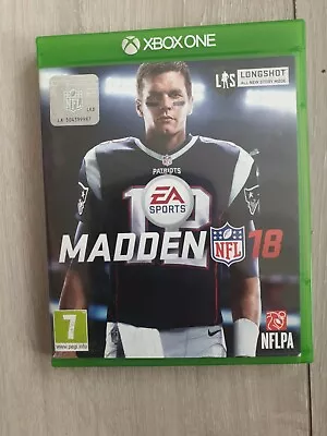 Madden NFL 18 (Xbox One) PEGI 7+ Sport: Football   American Fast And FREE P & P • £5.99