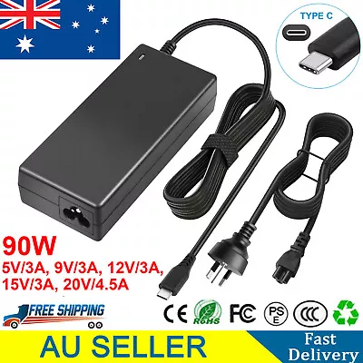 90W For Dell Type-C Adapter AC Charger 4 XPS 12 9250 13 9350 9360 9365 9370 9380 • $25.99