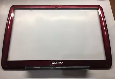 Toshiba Qosmio X300 X305 17.1  LCD Screen Bezel Surround RED AP04I000200 • $59