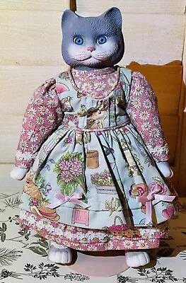 Goebel Betty Jane Carter Honeysuckle 18  Porcelain Musical Cat Doll Bette Ball • $50