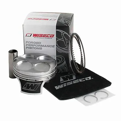 WISECO 4V DOMED 13.35:1CR 70MM PISTON For KAWASAKI ZX6R 03-54874M07000  • $161.53