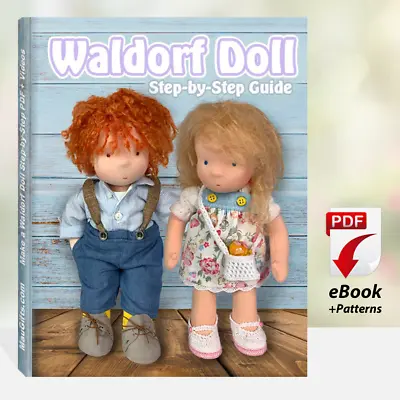 £17.52 • Buy Waldorf Doll еВооk Step-by-Step With Patterns For 8 /20cm, 12 /30cm,15 /38 Dolls