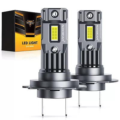 AUXBEAM H7 LED Headlight Bulb Kit Hi/Lo Beam Plug&Play 22000LM Canbus Error Free • $68.99