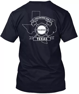 Texas Volunteer Firefighter T-shirt • $20.59