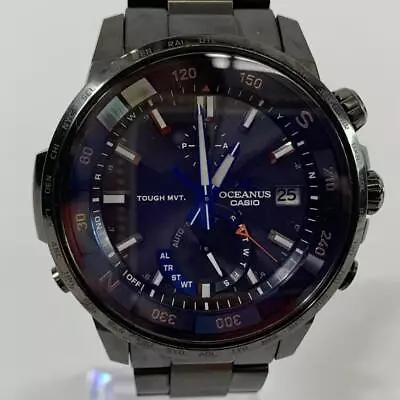 CASIO Oceanus KASAHARO OCW-P1000B-1AJF Titanium Men's Watch Black Dial Radio • $312.58