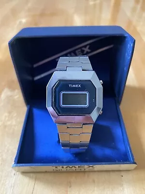 Original Timex ‘k Cells’ Digital Watch With Box & Papers • $31.08