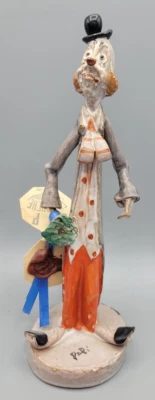 $39.99 • Buy Vintage TP Ceramiche Italian Ceramic Pottery Clown Figurine Signed Made In Italy