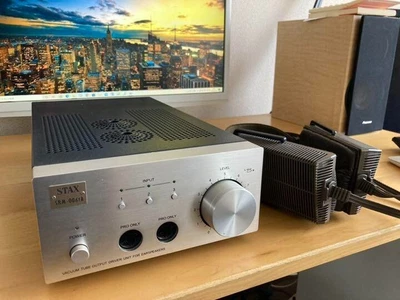 $889 • Buy STAX SRS-4040A SR-404  Signature SRM-006TA Vacuum Tube Headphone Amplifier
