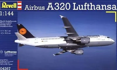 £29.95 • Buy Airbus A320 Lufthansa 1/144 Scale Commercial Airliner Model Kit Revell 04267 