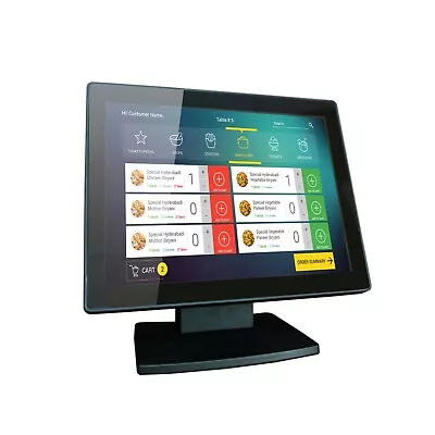 12-Inch Capacitive Multi-Touch POS TFT LED Touchscreen Monitor Adjustable Stand • $146.31