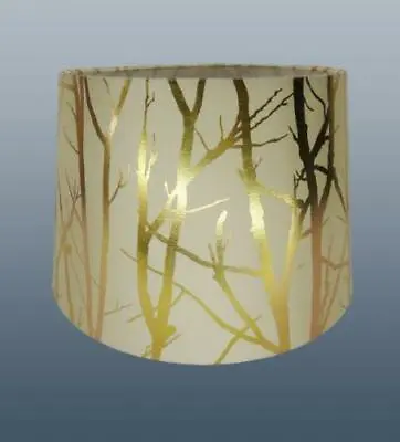 £14.98 • Buy 11  Fabric Tree Branch Empire Drum Shade Table Ceiling Light Lampshade