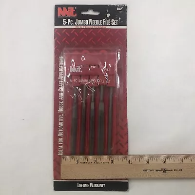 Hobby Craft Auto Jumbo Needle File Set 5 Pc. Michigan Industrial Tool Free Ship • $9.95