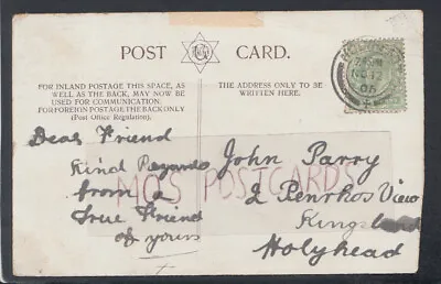 Genealogy Postcard - Family History - Parry - Kingsland - Holyhead    U3077 • £3.99