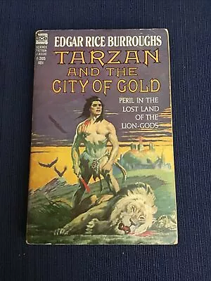 Tarzan And The City Of Gold By Edgar Rice Burroughs (Ace F-205Paperback) • $5