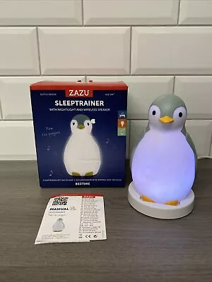 Zazu Pam The Penguin- Sleep Trainer Speaker & Nightlight Bedtime For Kids • £24.95