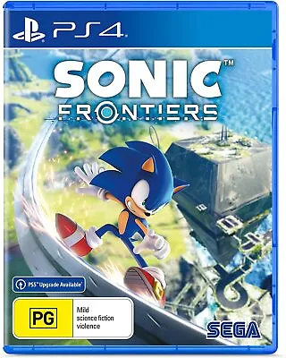 $64.37 • Buy Sonic Frontiers PlayStation 4 Mild Science Fiction Adventure Game For Kids