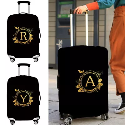 Travel Suitcase Case Luggage Cover Protector Elastic Apply Fits 18''-32'' Inches • £8.99