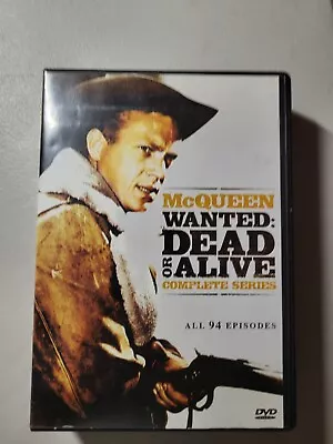 McQueen WANTED: DEAD OR ALIVE COMPLETE SERIES All 94 Episodes 3 Seasons 11 DVDs • $18.49