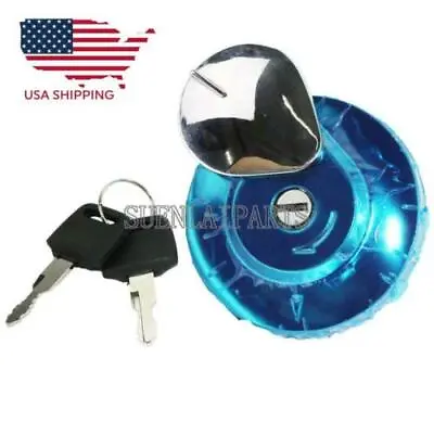 Fuel Gas Tank Cap Cover Lock Set For Honda Shadow VT600 750 1100 VTX 1300 VF 750 • $16.24