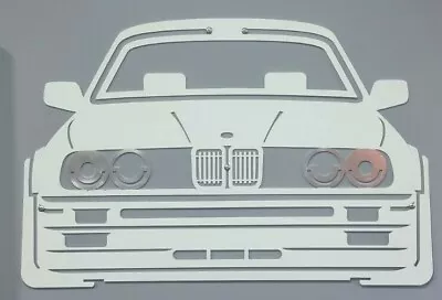 £45 • Buy BMW E30 Metal Wall Art Aluminium M3 Man Cave Or Garage Decor BMW Gift For Him
