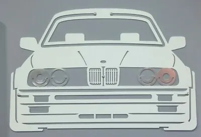 BMW E30 Metal Wall Art Aluminium M3 Man Cave Or Garage Decor BMW Gift For Him • £45