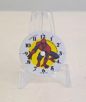 1977 Spider-Man Watch Dial Marvel Comics Group By Dabs & Co 23.5mm Wide • $5.87
