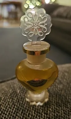 Avon Here's My Heart Vintage 1960s Cologne Bottle Collectible Perfume Decanter • $15