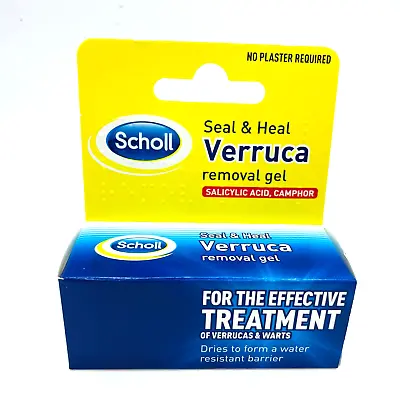 Scholl Seal & Heal Verruca Wart Removal Gel - Salicylic Acid & Camphor 10ml FAST • £9.99