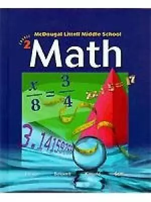Mcdougal Littell Middle School Math Course 2 Teacher's Edition - GOOD • $31.45