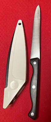 Vintage Pampered Chef - Kitchen Knife In Self Sharpening Case 5  Blade • $12.99