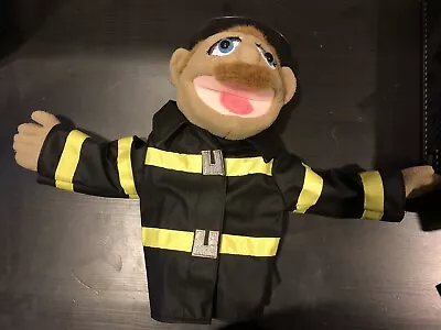 Melissa & Doug Rescue Puppet - Firefighter - Soft Plush • $73