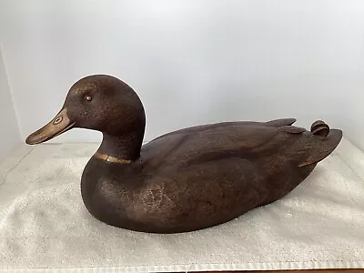 Ducks Unlimited Special Edition Resin Drake Mallard Decoy 1990-91 • $55