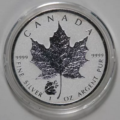 2016 Canada $5 Maple Leaf - Panda Privy - 1 Oz .9999 Silver • $39.34