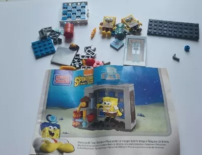 Mega Bloks The Spongebob Movie Photobooth Time Machine W/manual Not Complete  • $11