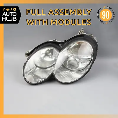 03-08 Mercedes R230 SL500 SL55 AMG Left Driver Side Headlight Lamp Bi Xenon OEM • $460.65