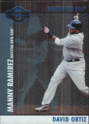 2008 Topps Co-Signers Silver Blue #25 David Ortiz Manny Ramirez #233/250 - NM-MT • $9.95