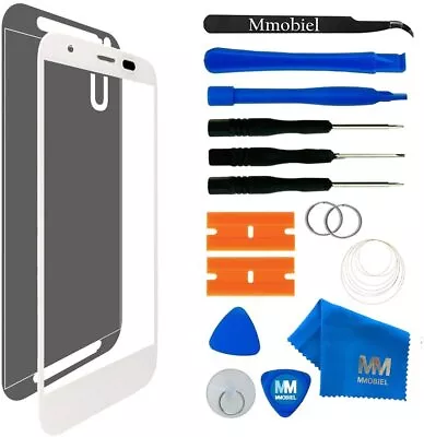 MMOBIEL Front Glass Replacement Compatible With Motorola Moto Gen G3 XT (White) • $5.63