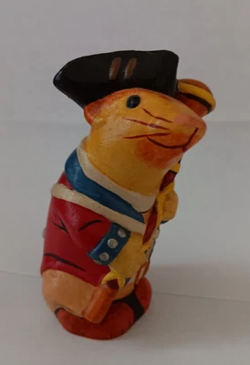 $50 • Buy Vaillancourt Folk Art Patriotic Colonial Williamsburg 2005, 3 1/2 Inches