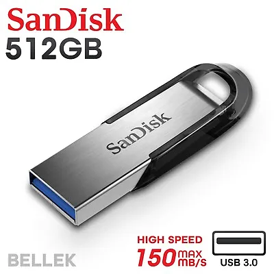 £39.99 • Buy SanDisk Ultra Flair USB 512GB 3.0 Flash Drive Memory Stick