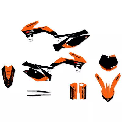 Ninetwo Decals KTM 85SX 13-14 Black Orange W/ Black BGS Graphics Kit • $189.95