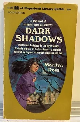 Dark Shadows #1 Marilyn Ross Original 1st Prtg 12/'66 Paperback Library GOOD TV • $35.99