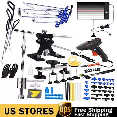 PDR 86pcs Car Body Dent Puller Bridge Lifter Tool Paintless Hail Remover Kit • $32.99