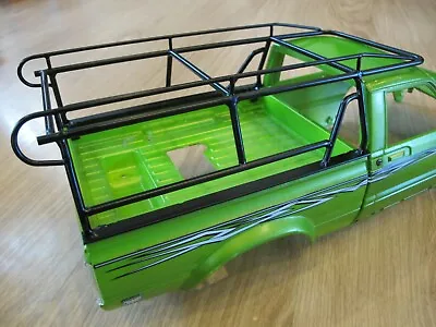 Metal Roof Bed Rack Tamiya 1/10 RC Toyota Hilux Bruiser RC4WD Trailfinder Truck • $86.62