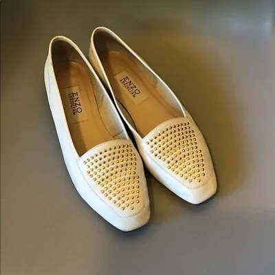 Enzo Angiolini Studded Slip Ons • $24