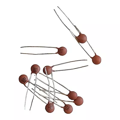 330 Pf (331) .33 Nf 50V (2 Pcs) Ceramic Disc Capacitors • $3